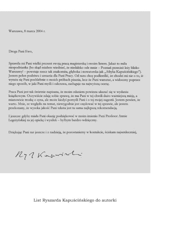 AFRYKA KAPUŚCIŃSKIEGO - obrazek 3