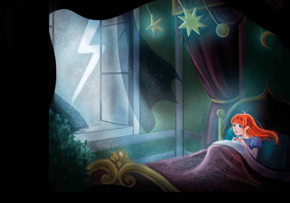 Księżniczka i tęczowe smoki - obrazek 3