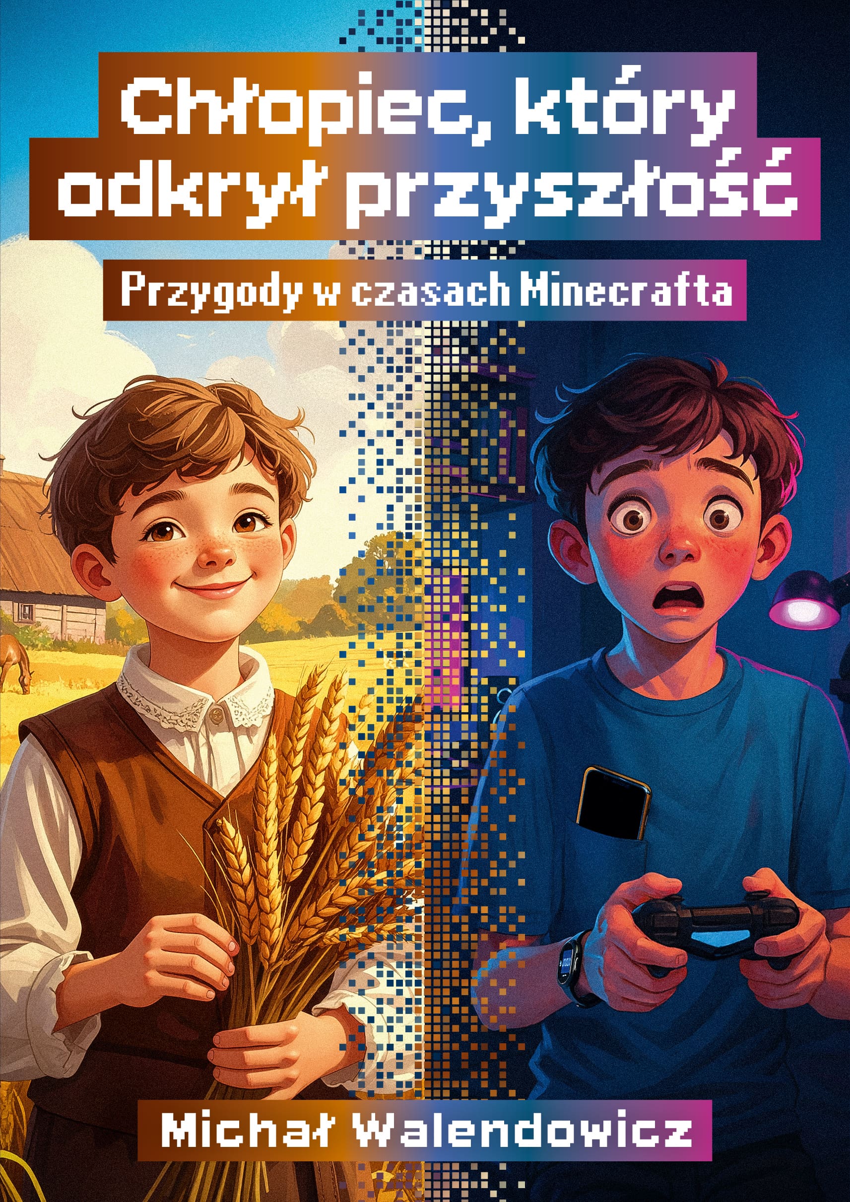 Życiowe lekcje w podróży między epokami – „Chłopiec, który odkrył przyszłość. Przygody w czasach Minecrafta”