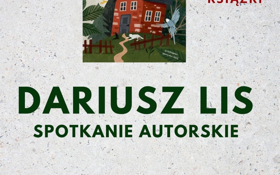 Spotkanie z autorem książki „Zwierzęta z domu pod kasztanowcem”